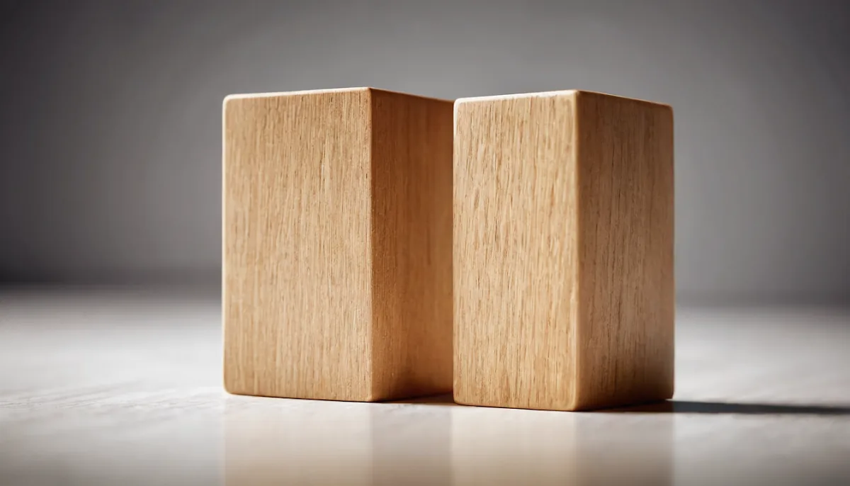 Two precisely separated blocks illustrating how small allocation decisions compound over decades.