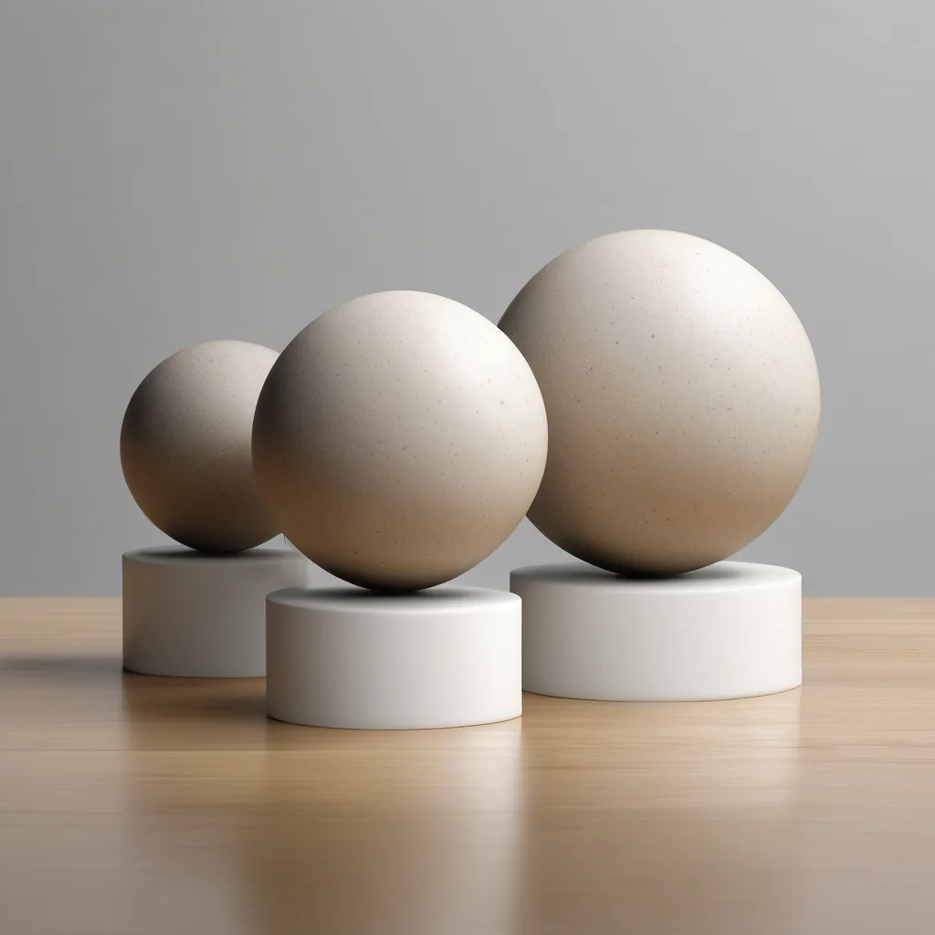 A row of polished spheres with one isolated and highlighted — a visual metaphor for selecting a leveraged ETF with discipline rather than enthusiasm.