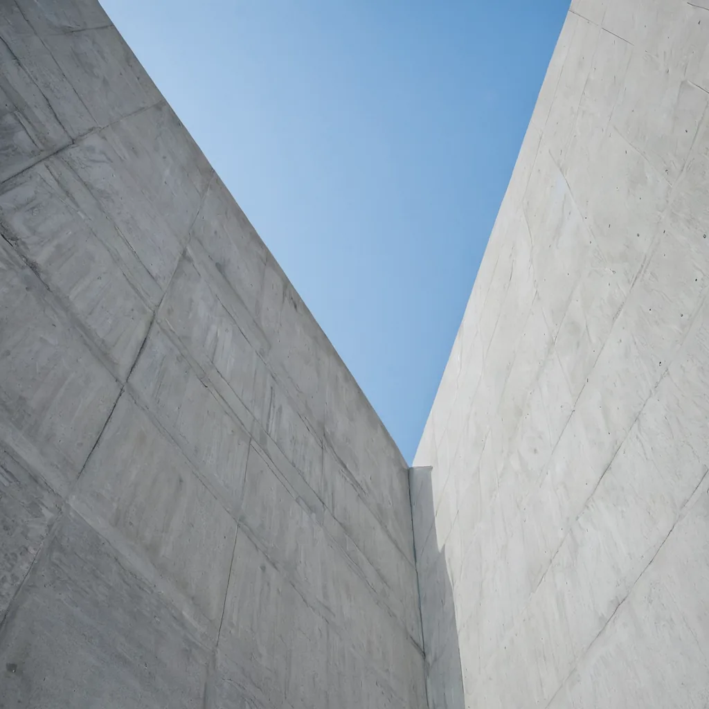 A low-angle view of a concrete corner — a visual metaphor for structural design that holds up under stress.